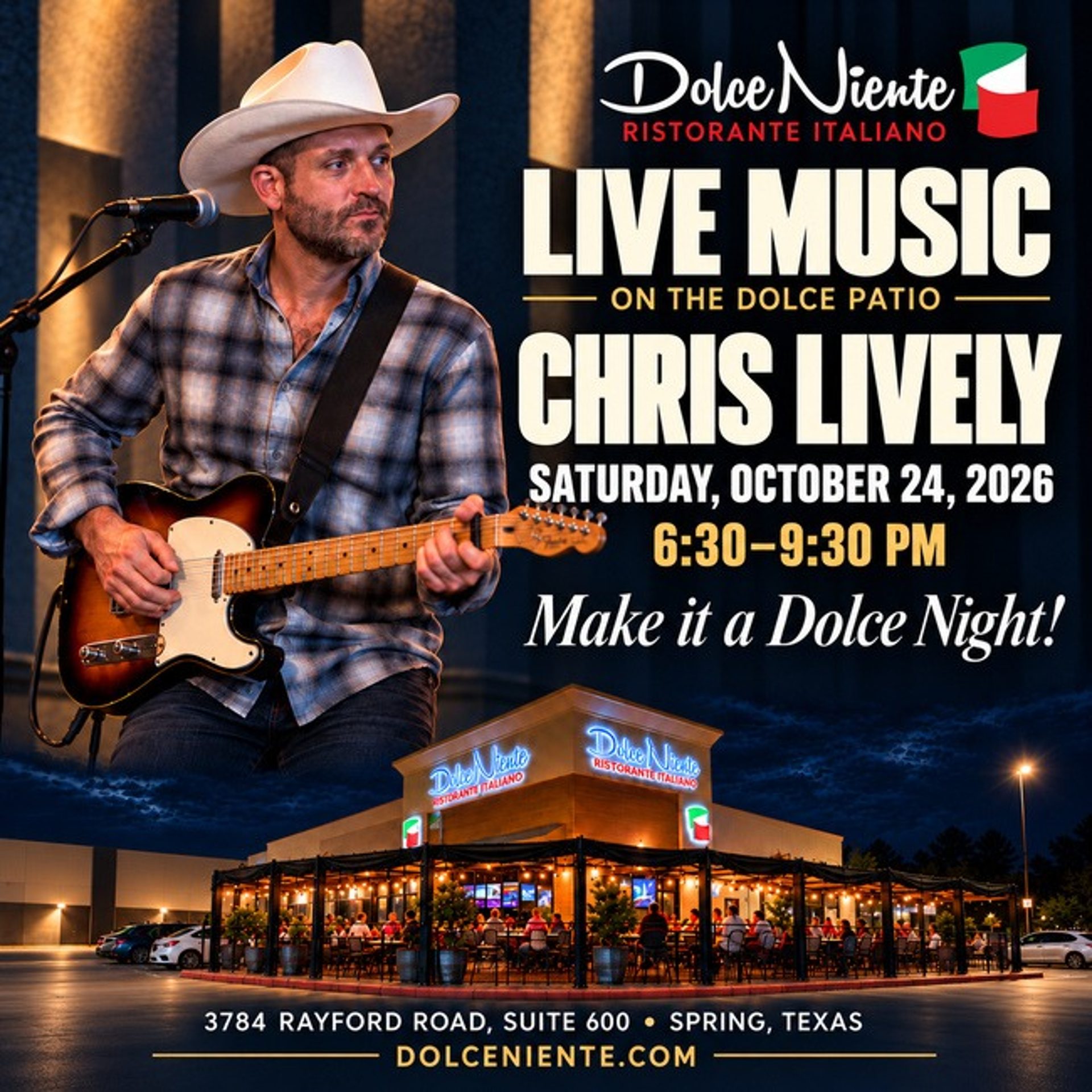 Live Music on the Patio!