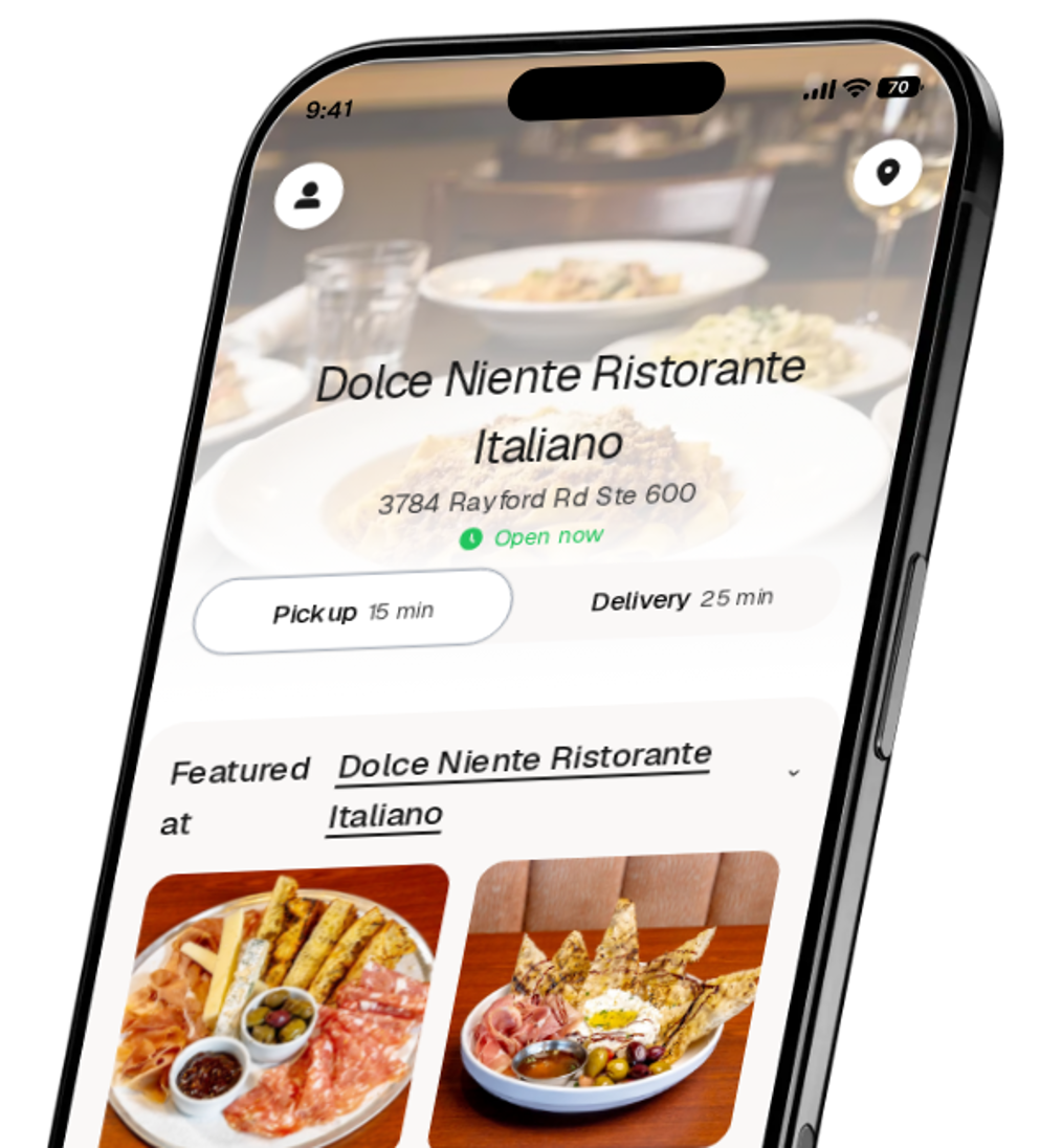 Dolce Niente Ristorante Italiano app preview